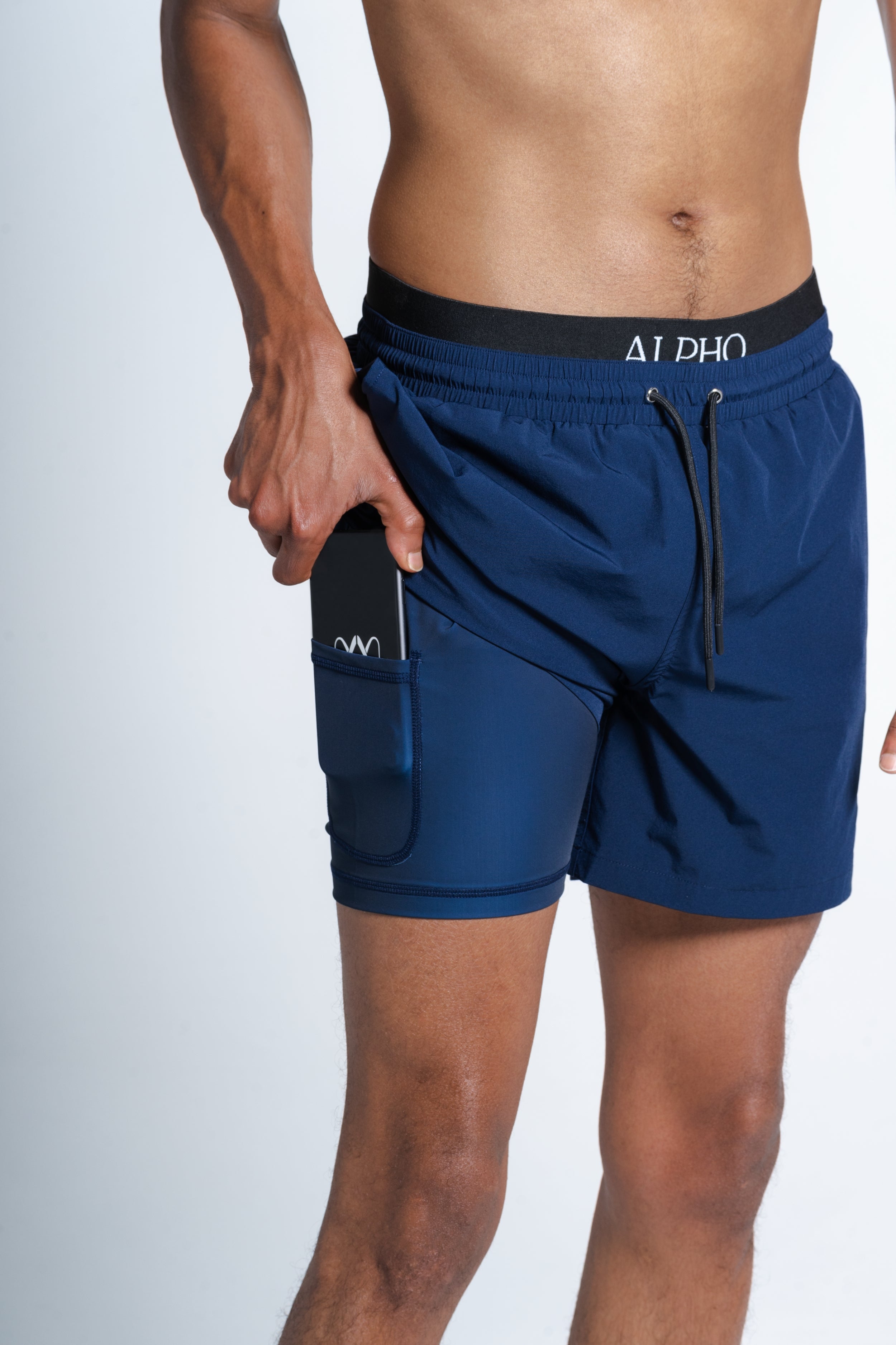 L'emblématique short de bain Alpho