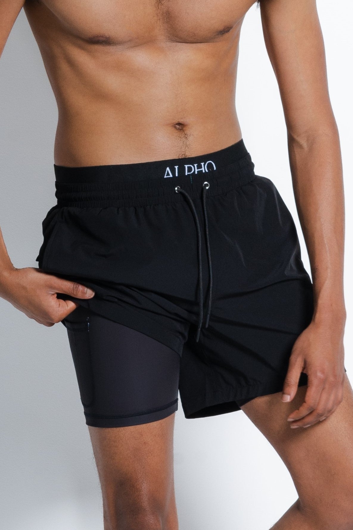 L'emblématique short de bain Alpho