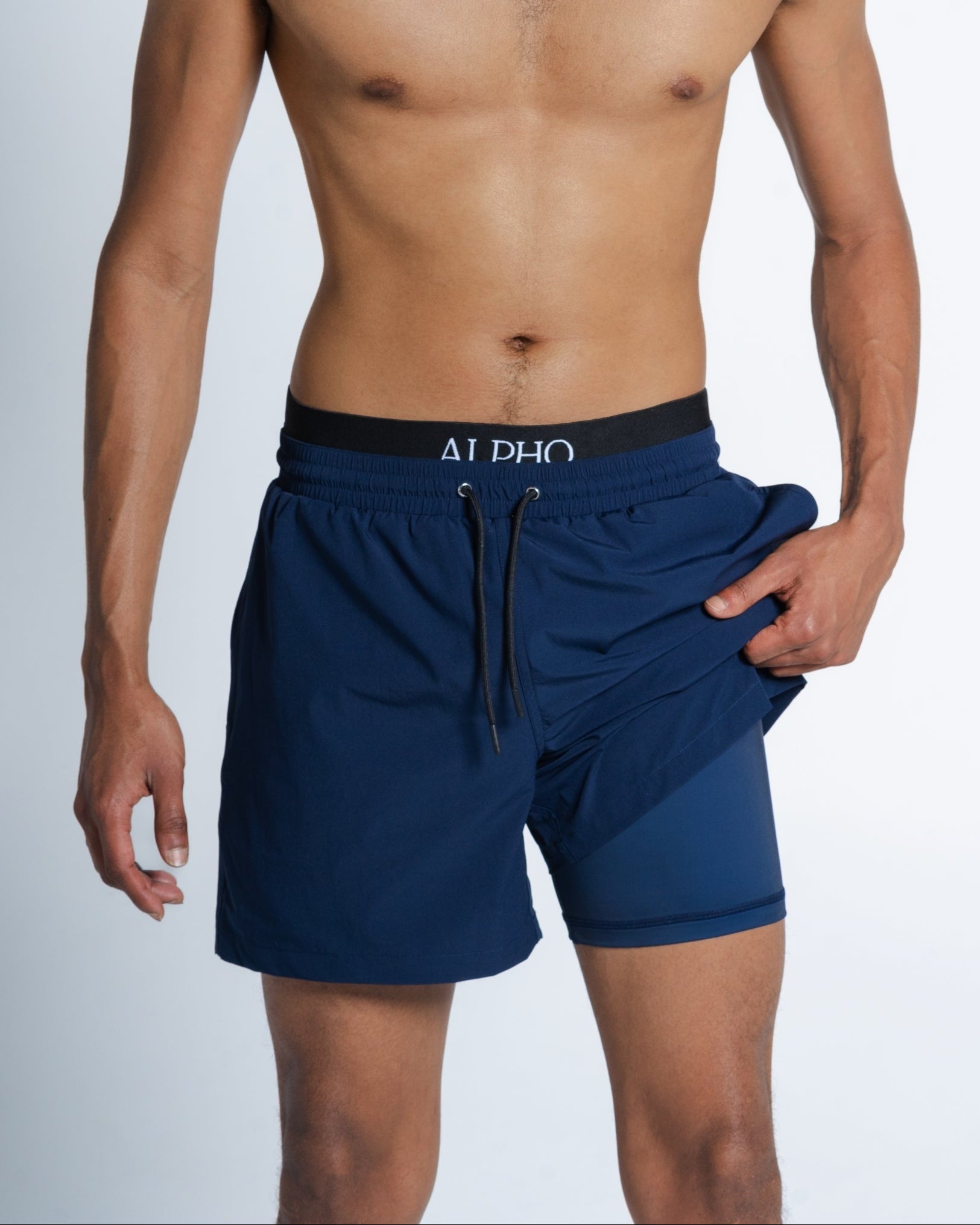 L'emblématique short de bain Alpho