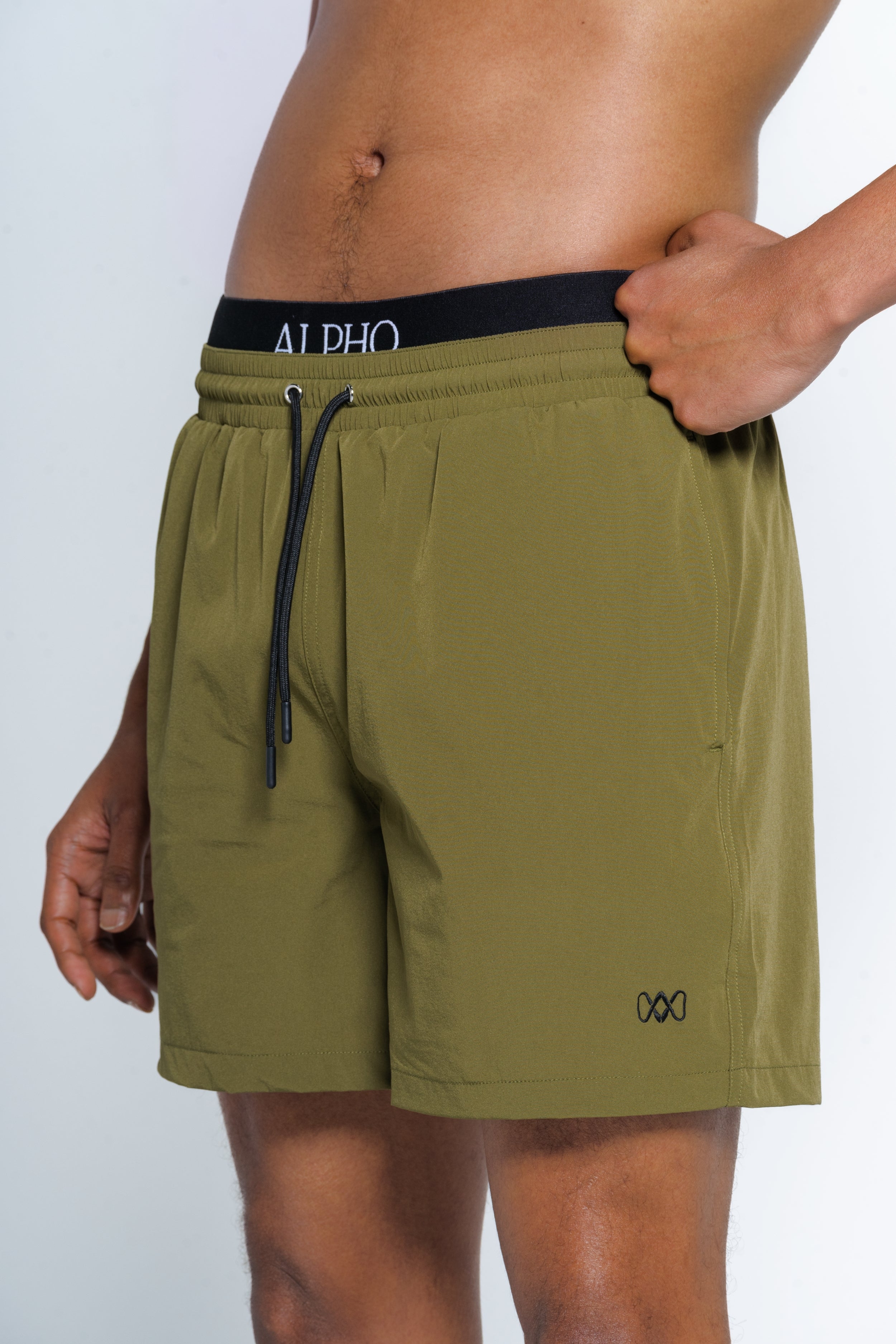 L'emblématique short de bain Alpho