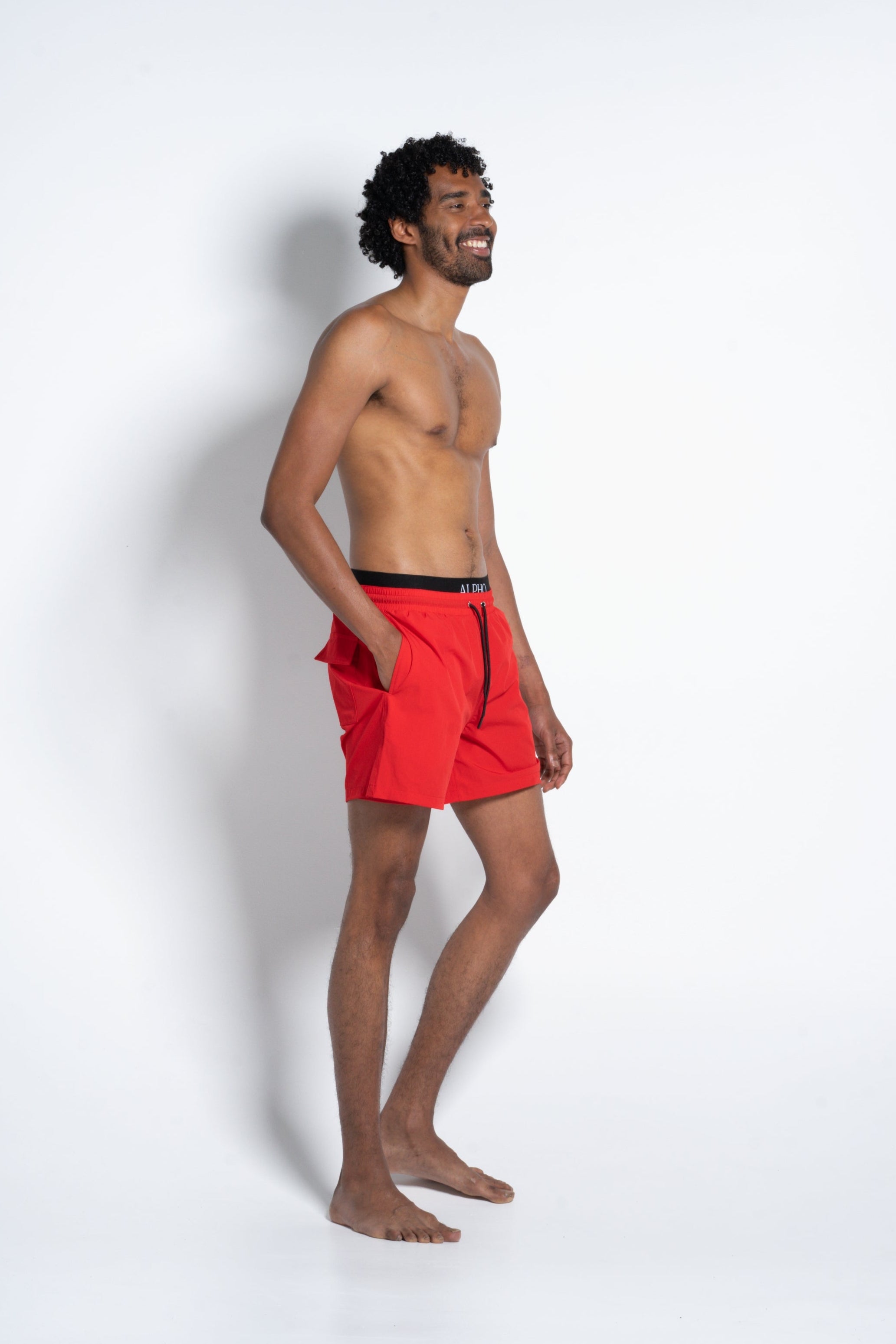 L'emblématique short de bain Alpho